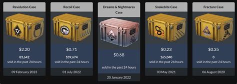 how many cases can drop in csgo